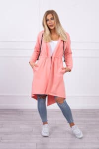 Пелерина С Връзка На Кръста И Качулка – Кайсия – 8998-8