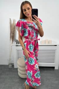 Италиански Гащеризон в цвят фуксия + мента – 11496