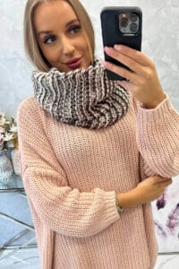 Вълнен Дамски Шал – Мока – KN16-4