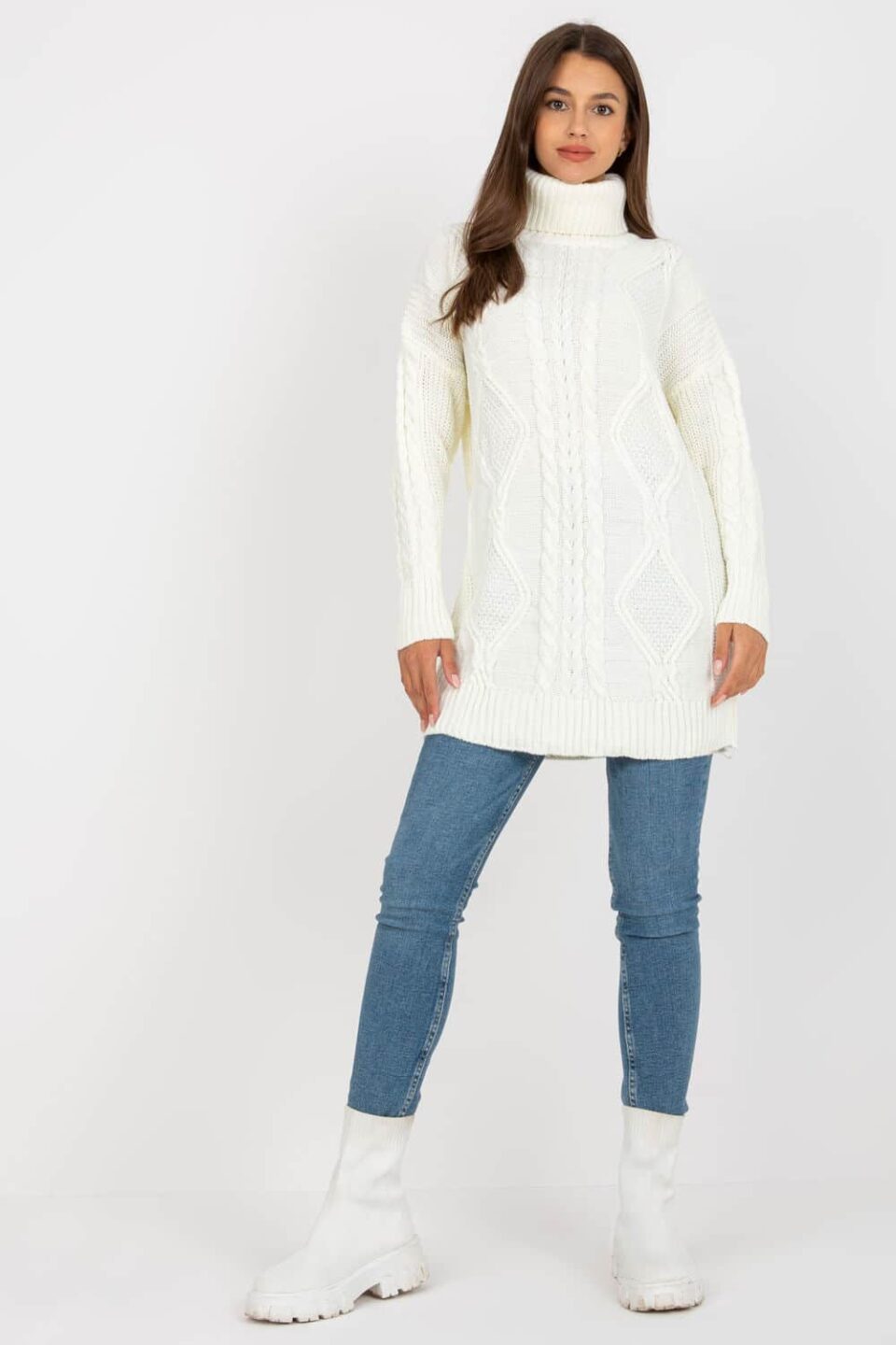Дълъг пуловер model 170560 Rue Paris -1