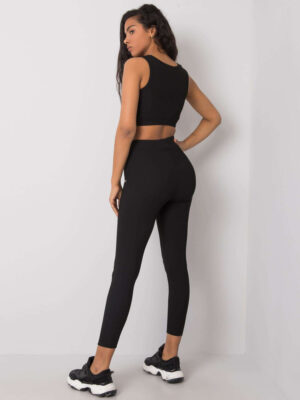 Стилен спортен комплект – Черен – 922568