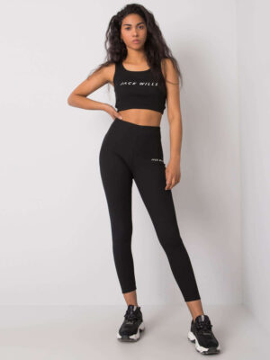 Стилен спортен комплект – Черен – 922568