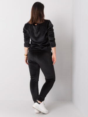 Стилен комплект в големи размери – Черен – 077977