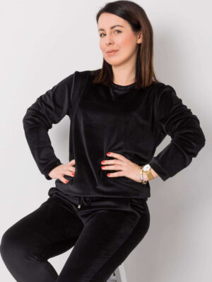 Стилен комплект в големи размери – Черен – 077977