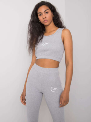 Удобен спортен комплект – Сив – 922483