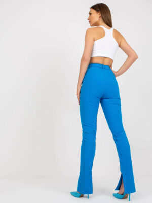 Стилен топ с цип – Бял – 239979