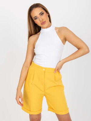 Стилен потник с поло – Бял – 238316