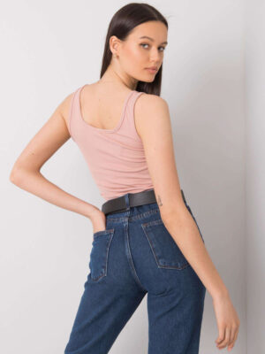 Шикозен топ с цип – Розов – 952664