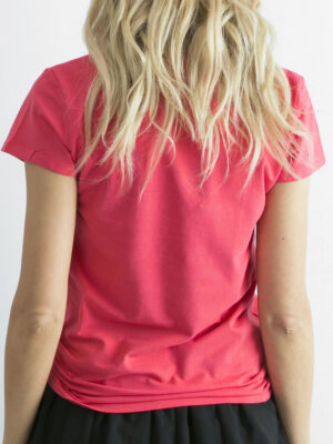 Стилна тениска – Коралов – 829721