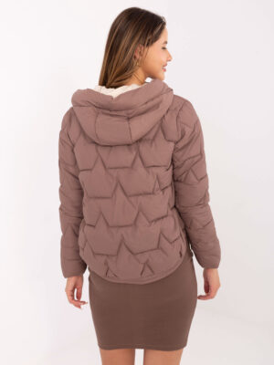 Стилно преходно яке – Кафяв – 042591