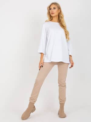 Стилен Дамски Комплект от 3 части – Бежов – 318025