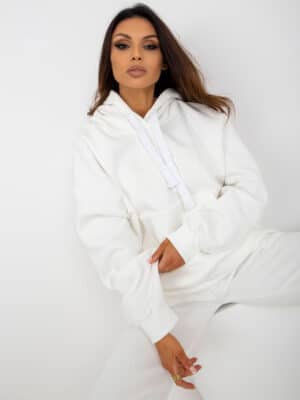 Стилен спортен комплект – Бял – 339969