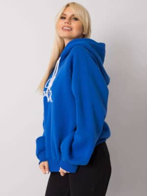 Суитшърт с качулка – Тъмносин – 046584