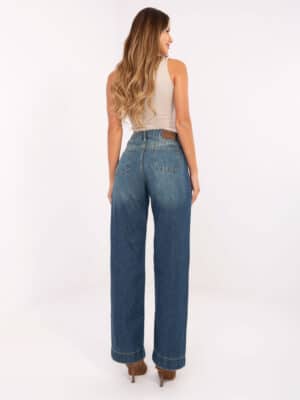 Стилни дънки – Тъмносин – 916940