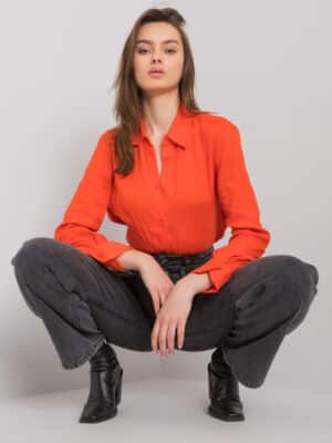 Стилни дънкови панталони – Тъмно сив – 084395