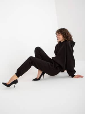 Стилен спортен комплект – Черен – 345441