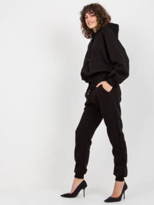 Стилен спортен комплект – Черен – 345441