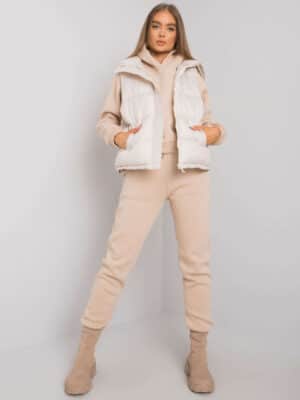 Стилен ежедневен комплект от 3 части – Бежов – 070602