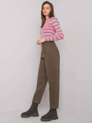 Стилни дънки – Зелен – 084975