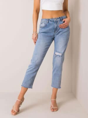 Стилни дънки – Тъмносин – 640349