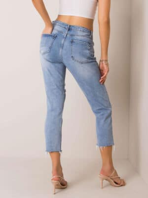 Стилни дънки – Тъмносин – 640349