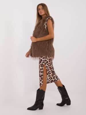 Стилен елек – Кафяв – 559152