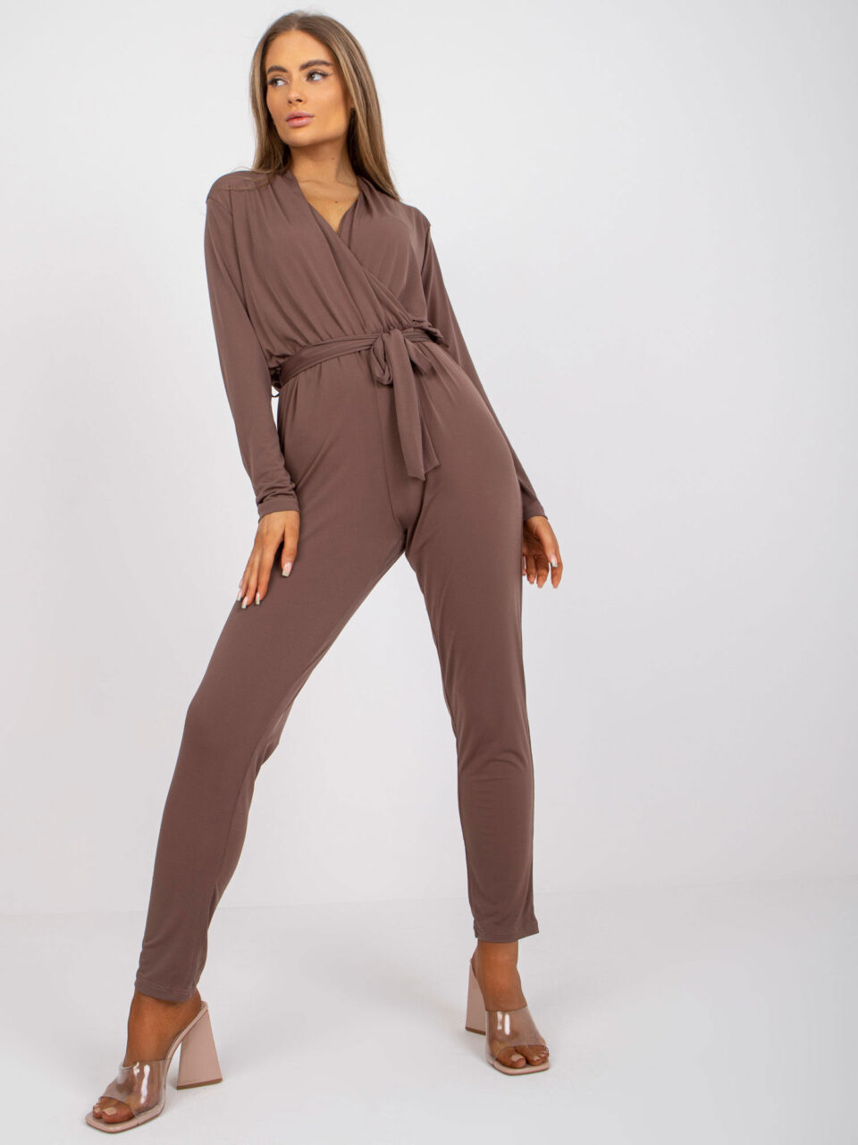 Стилен гащеризон – Кафяв – 172788