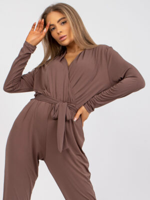 Стилен гащеризон – Кафяв – 172788