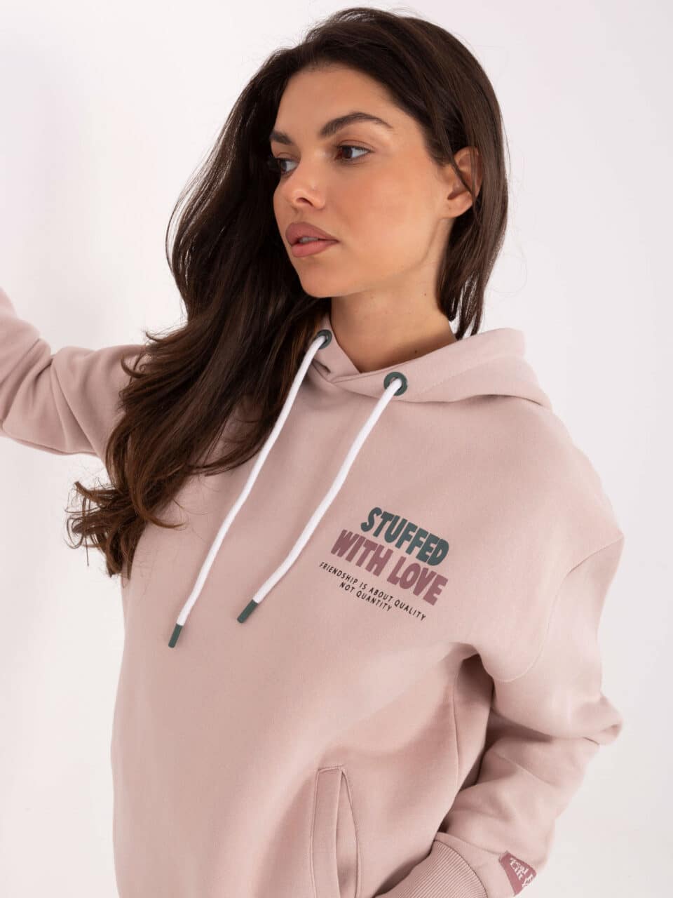 Шикозна блуза – Тъмнорозов – 975077