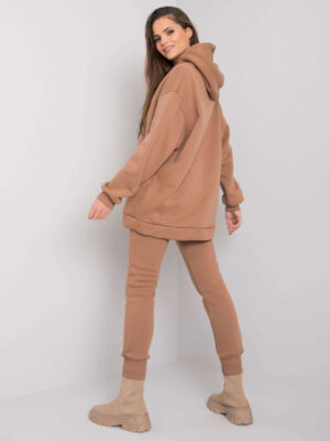 Стилен комплект дрехи – Бежов – 06271