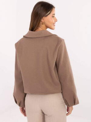 Шикозно преходно яке – Тъмно бежов – 062322