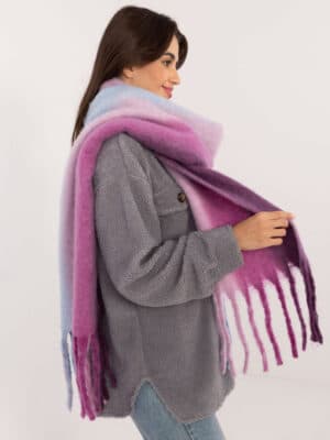 Шикозен шал – Тъмно лилав – 560684