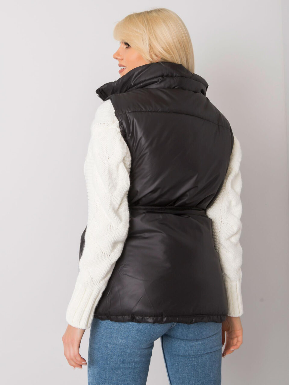 Стилна камизелка – Черен – 046843