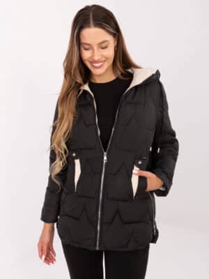 Стилно преходно яке – Черен – 043246