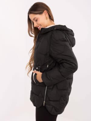 Стилно преходно яке – Черен – 043246