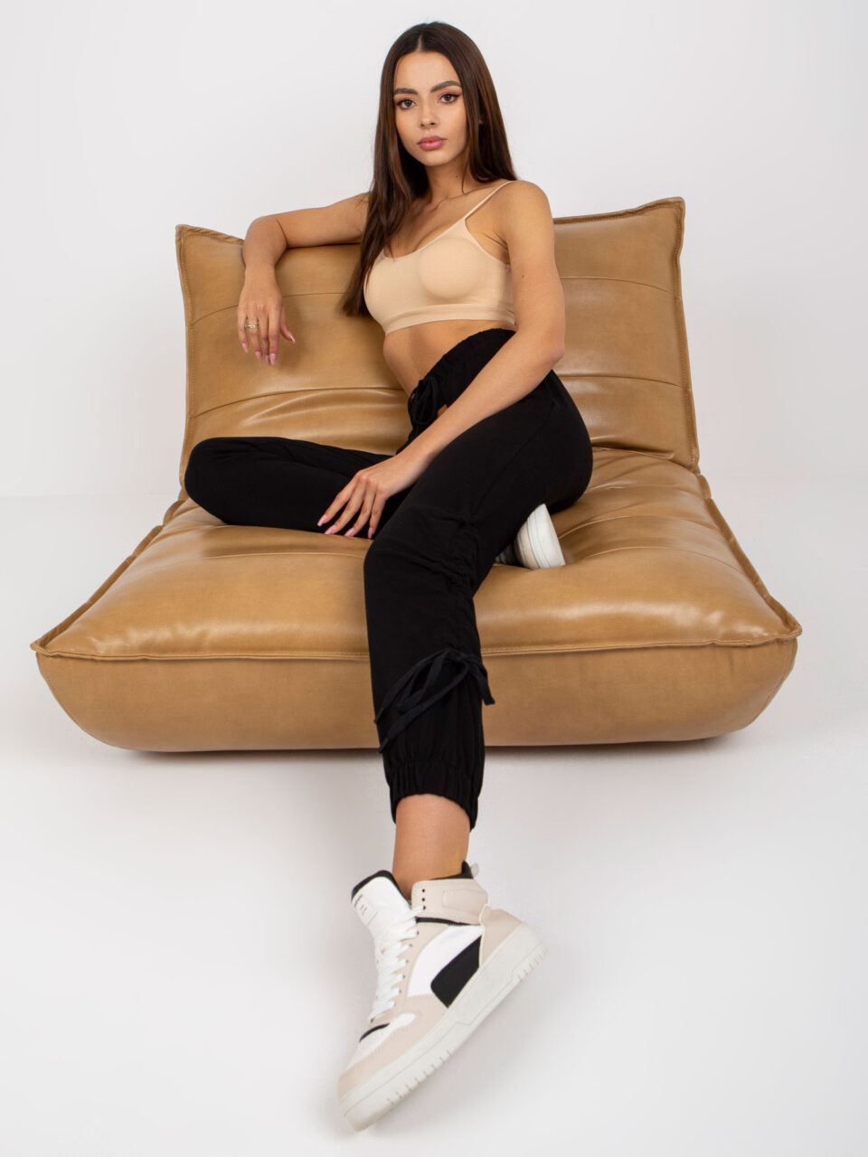 Стилни спортни долнища – Черен – 33564