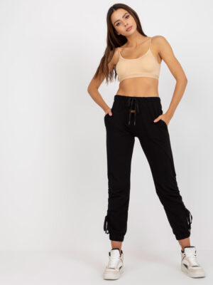 Стилно спортно долнище – Черен – 33564