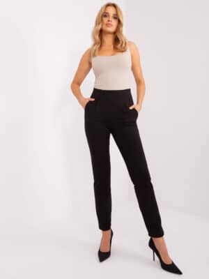 Стилни спортни панталони – Черен – 478958