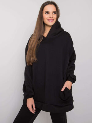 Памучен ежедневен комплект – Черен – 106219