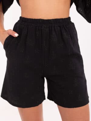 Стилен летен комплект – Черен – 044410