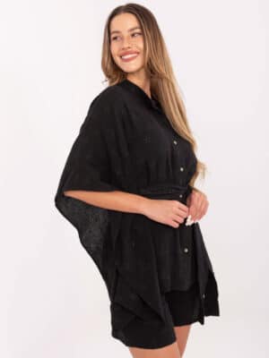 Стилен летен комплект – Черен – 044410