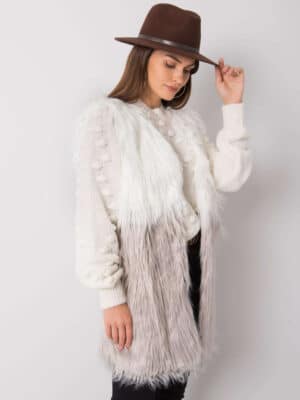 Модерна жилетка – Бял – 761501