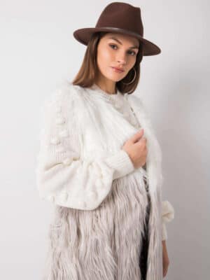 Модерна жилетка – Бял – 761501