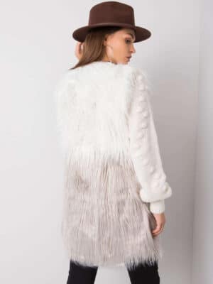 Модерна жилетка – Бял – 761501