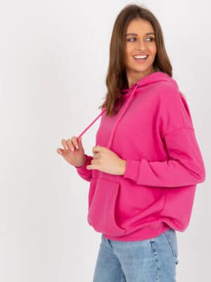 Стилен суитшърт – Розов – 352609