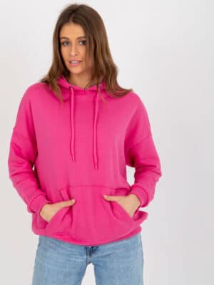 Стилен суитшърт – Розов – 352609