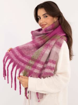 Стилен шал – Виолетов – 560929