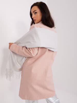 Стилен шал – Светлосив – 457823