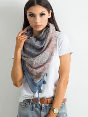 Елегантен шал– Тъмносин – 956724