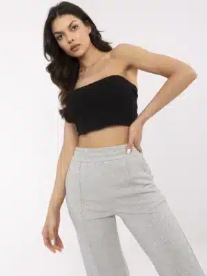 Ежедневно памучно долнище  – Сив – 027420